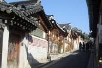 韓国の伝統家屋が立ち並ぶ『北村』